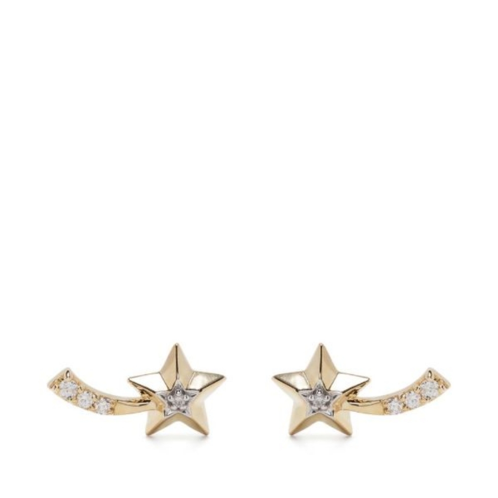 Adina Reyter 14K yellow gold Shooting Star stud earrings
